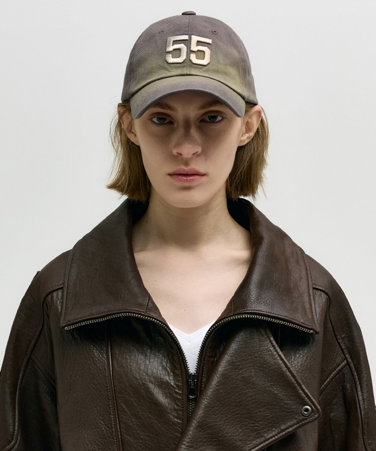 MUSINSA公式 | MARGESHERWOOD 1955 WASHED BALLCAP_brown