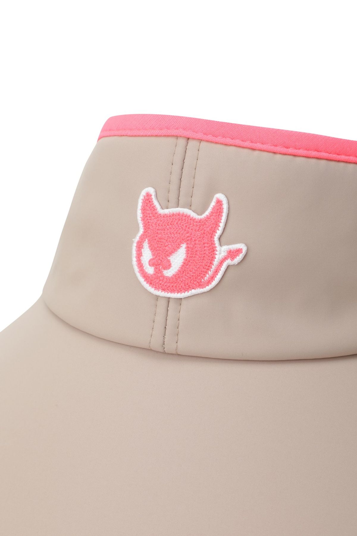 왁(WAAC) Women Flower Wide Visor_WGRCX25213BEX