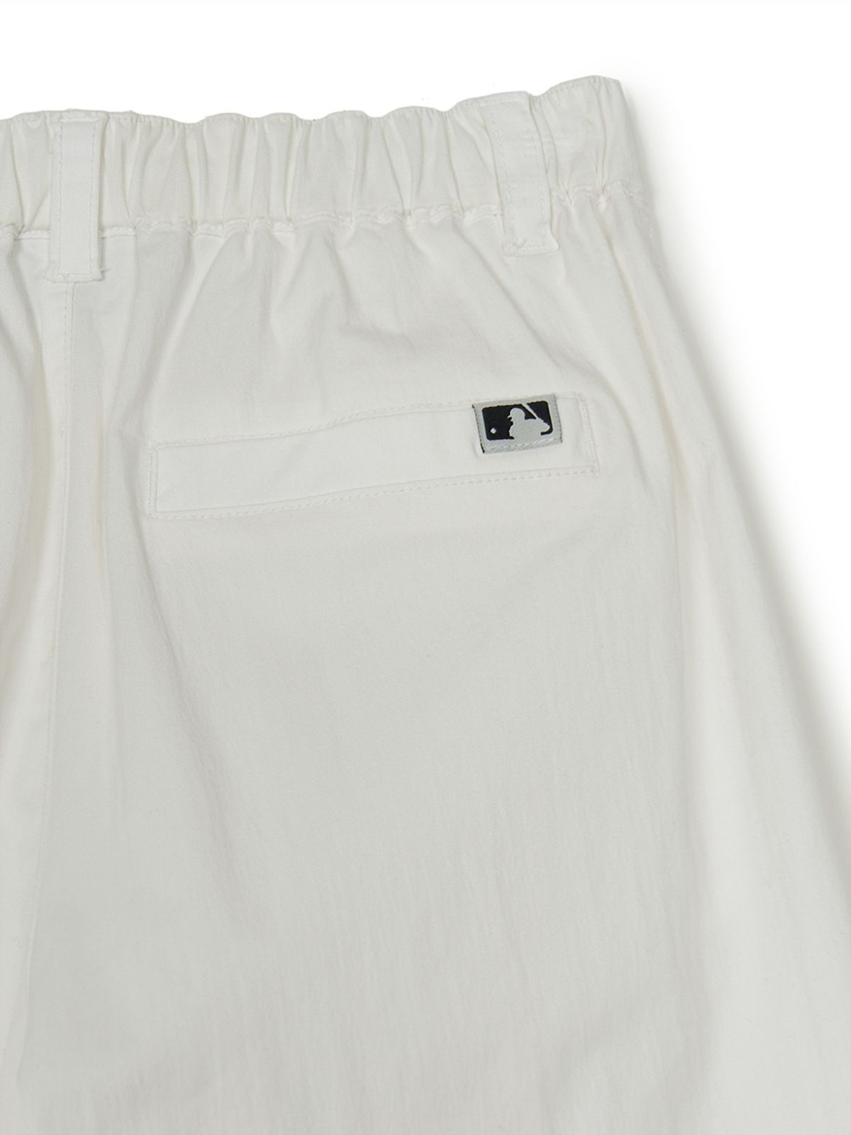 엠엘비 키즈(MLB KIDS) 베이직 5부 우븐 팬츠 NY (White)
