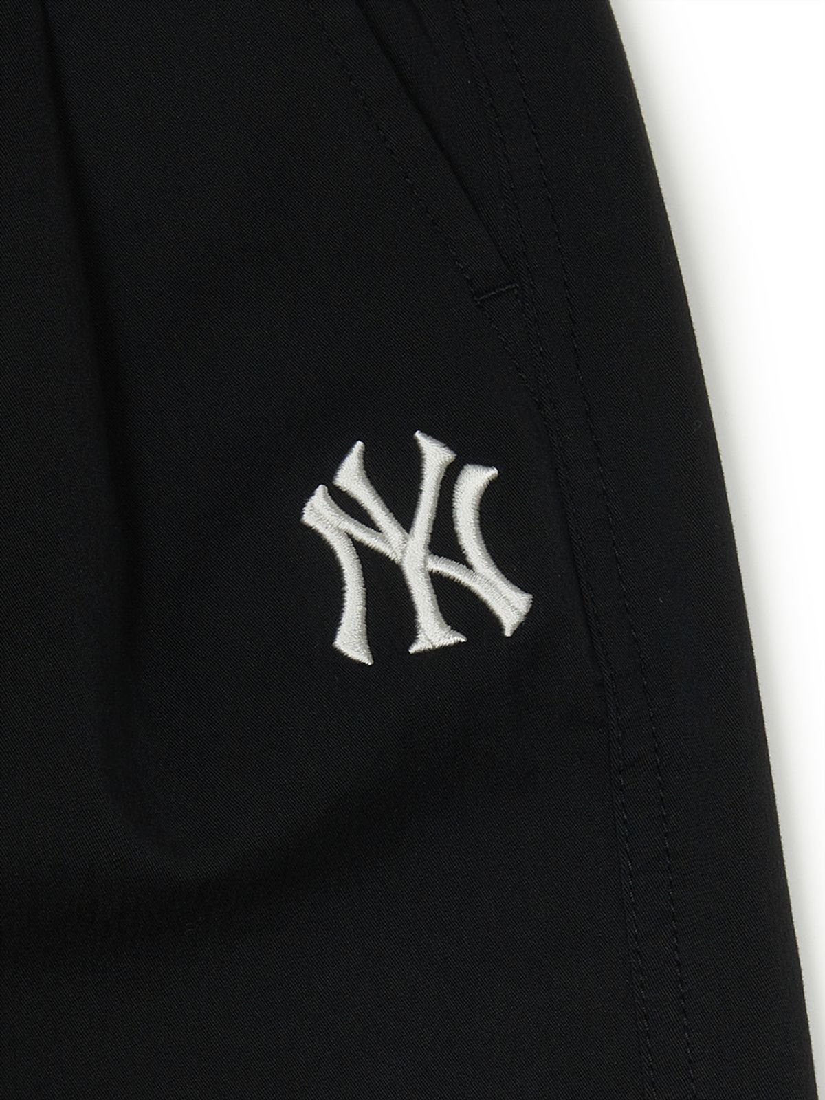 엠엘비 키즈(MLB KIDS) 베이직 5부 우븐 팬츠 NY (Black)