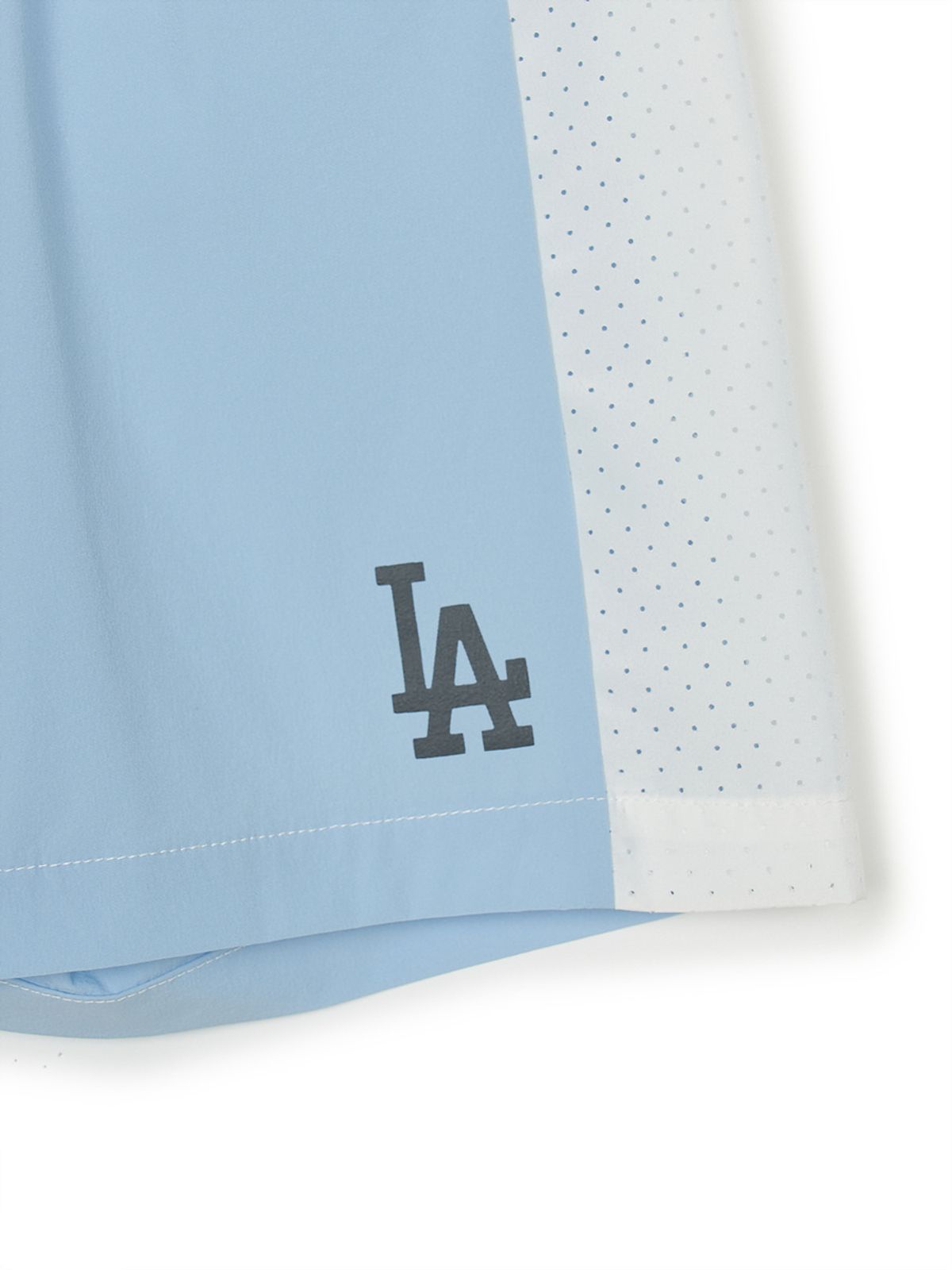 엠엘비 키즈(MLB KIDS) 바시티 블럭코어 우븐 팬츠 LA (L.SKY BLUE)