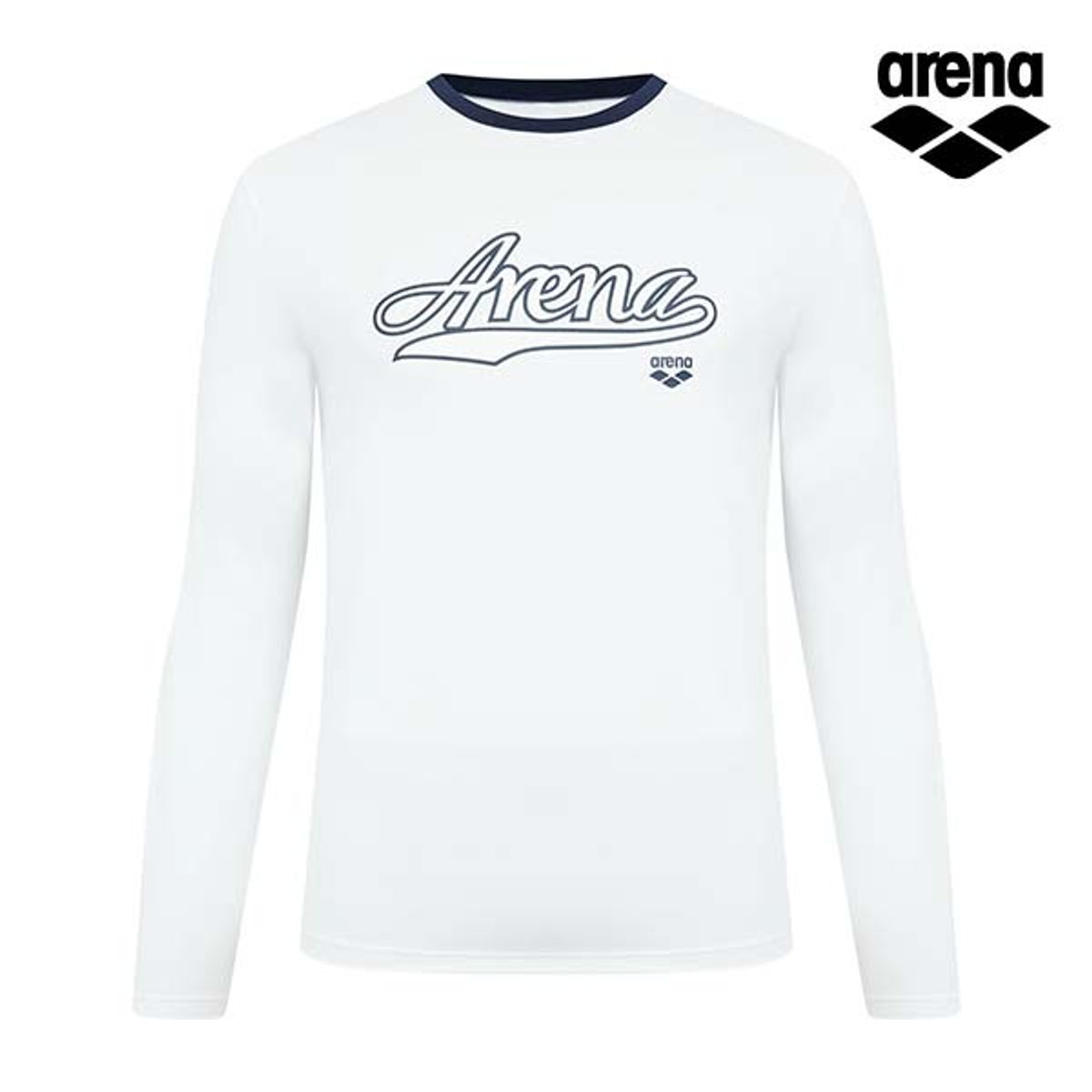 아레나(ARENA) 아카데믹 레귤러핏 래쉬가드 A5BM1PR05OWT