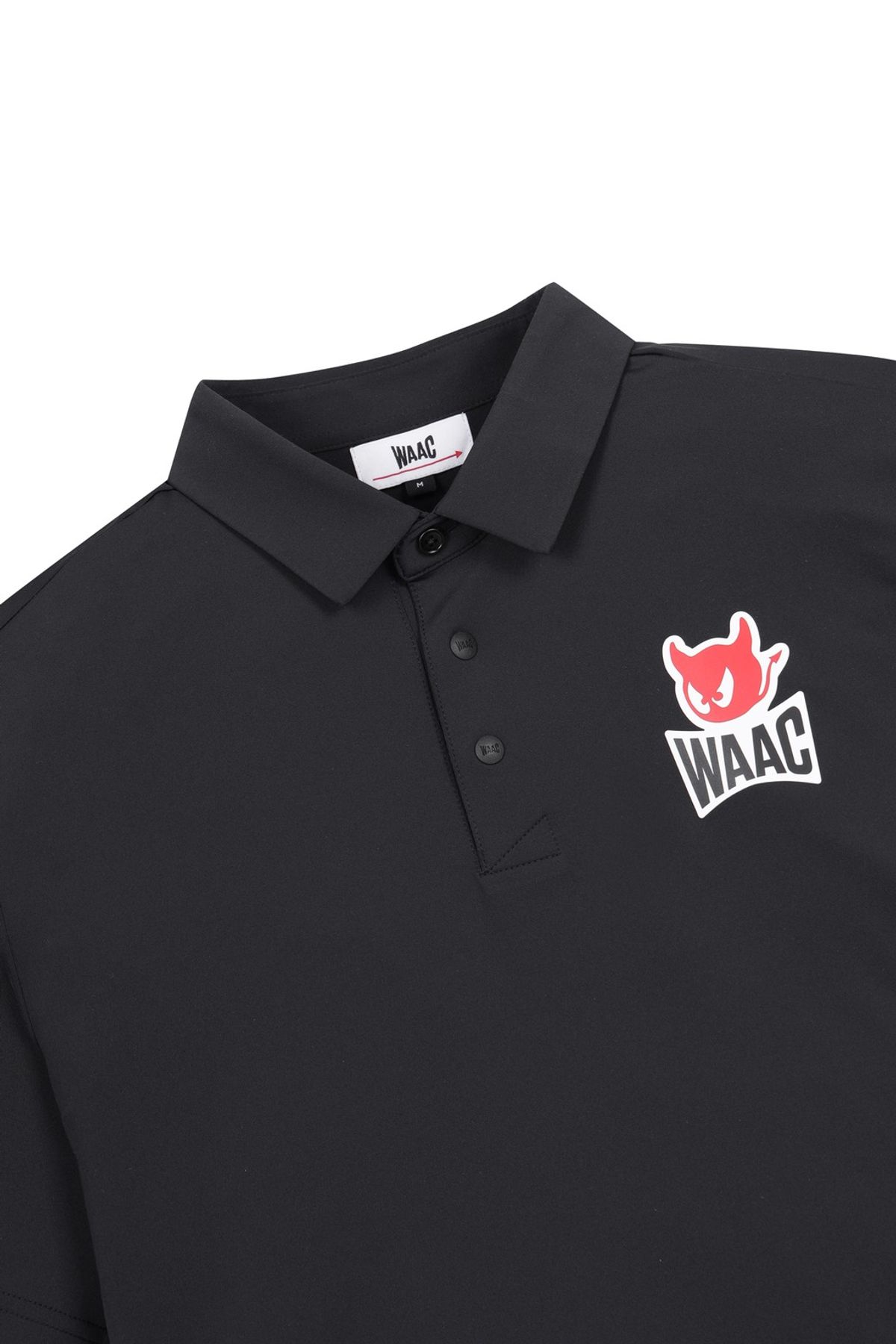 왁(WAAC) PLAYER S EDITION OG Men SS Polo_WMTCM25240BKX