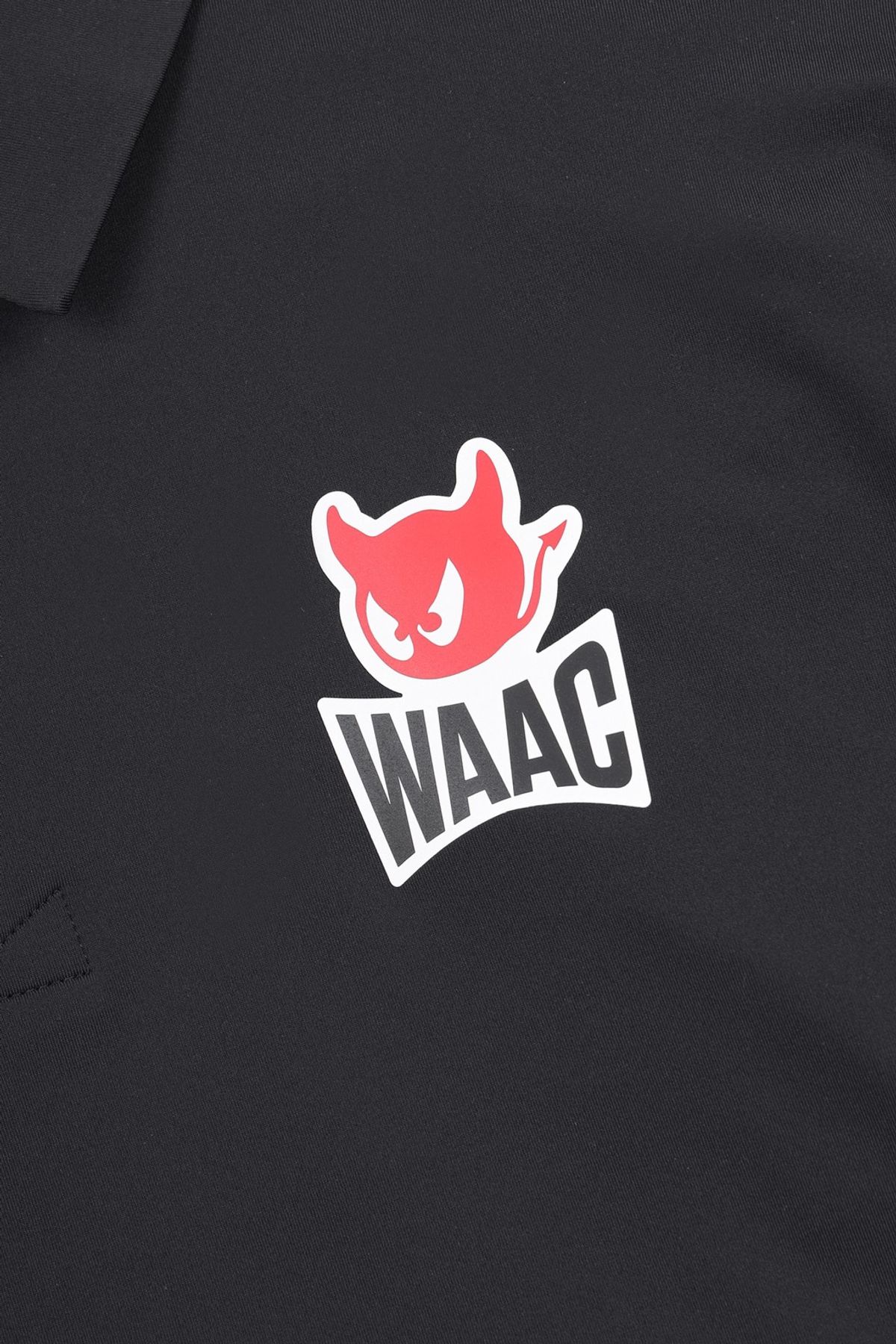 왁(WAAC) PLAYER S EDITION OG Men SS Polo_WMTCM25240BKX