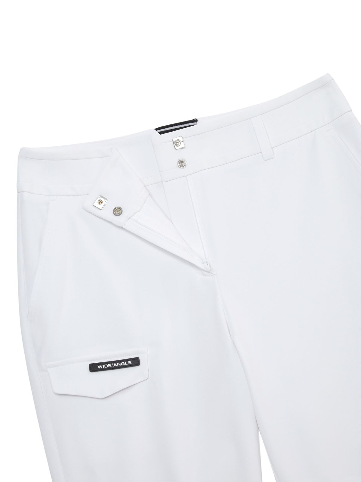 와이드앵글(WIDEANGLE) CO 고신축 테이퍼드 팬츠 L_White