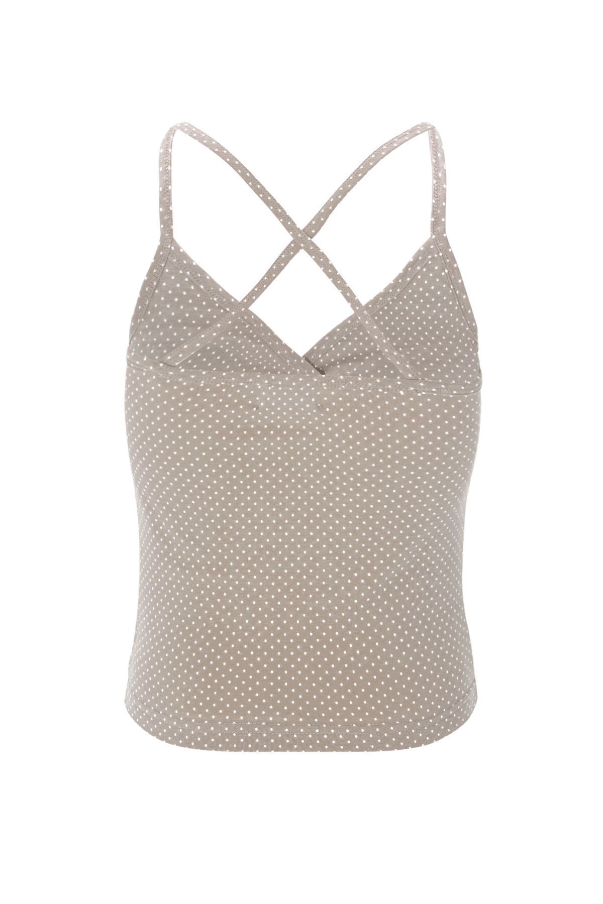 벨리아르(BELLIALEU) DOT CAMISOLE-BEIGE