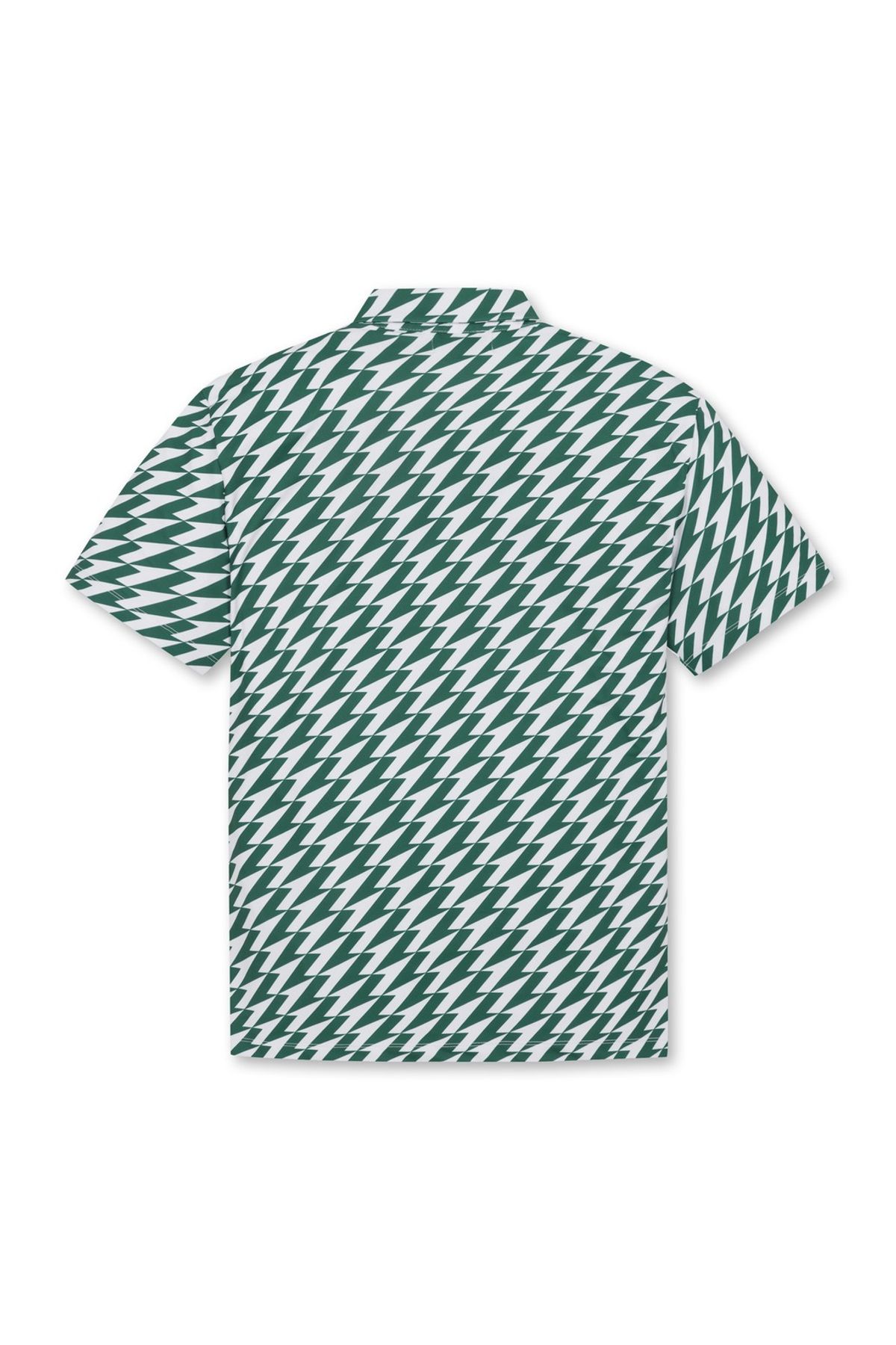 왁(WAAC) PLAYER S EDITION Men Arrow Print SS Polo_WMTCM25903GRX