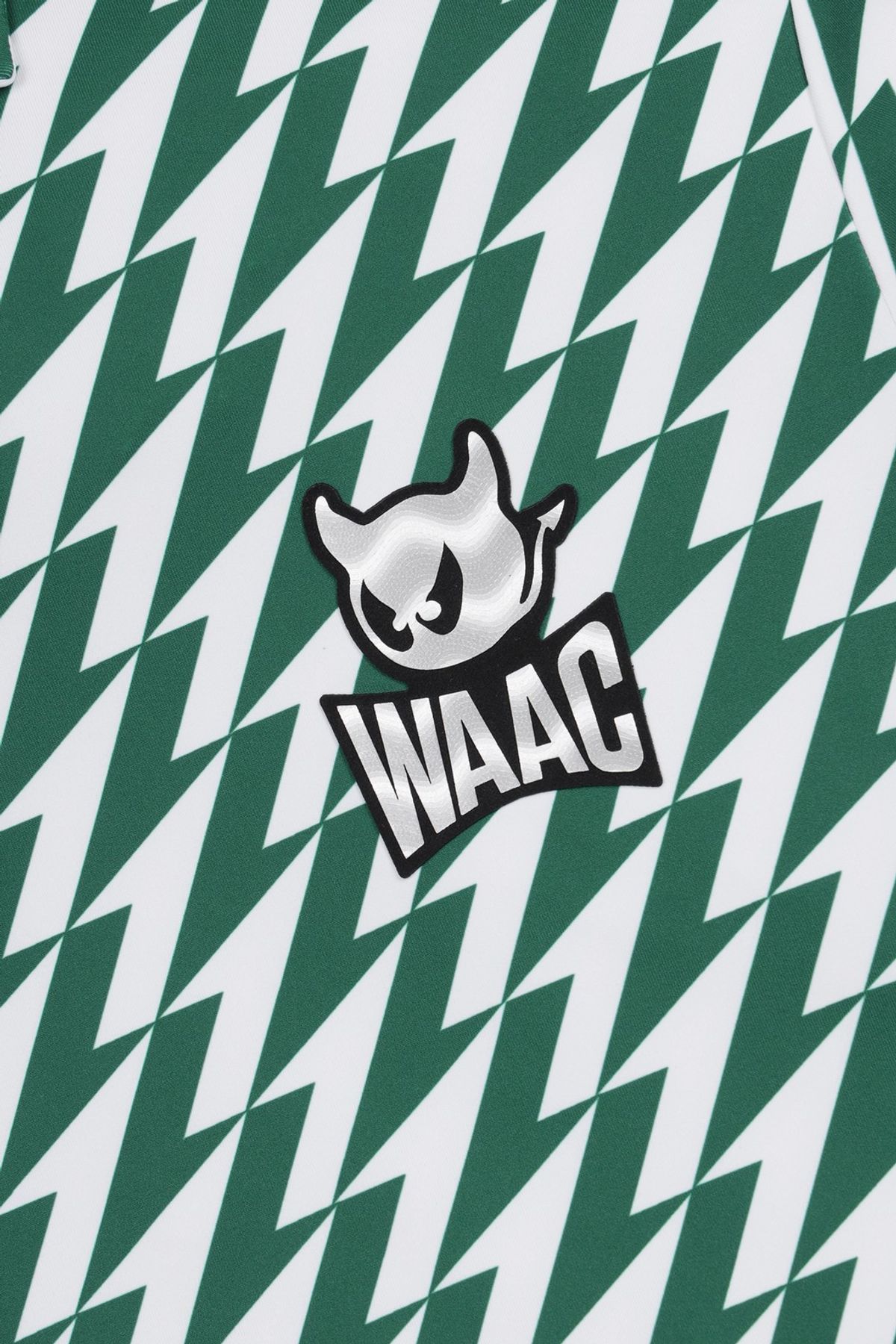 왁(WAAC) PLAYER S EDITION Men Arrow Print SS Polo_WMTCM25903GRX