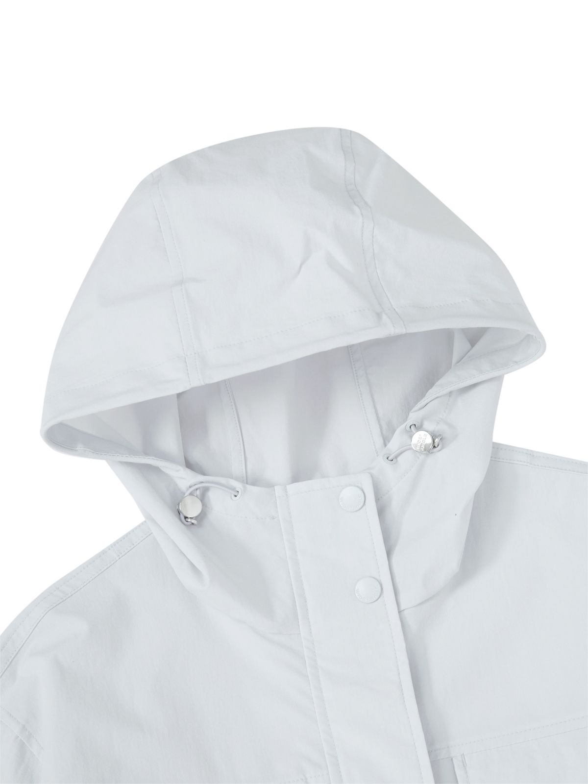 와이드앵글(WIDEANGLE) CO 캐주얼 사파리형 중힙기장 자켓 L_Ice Grey