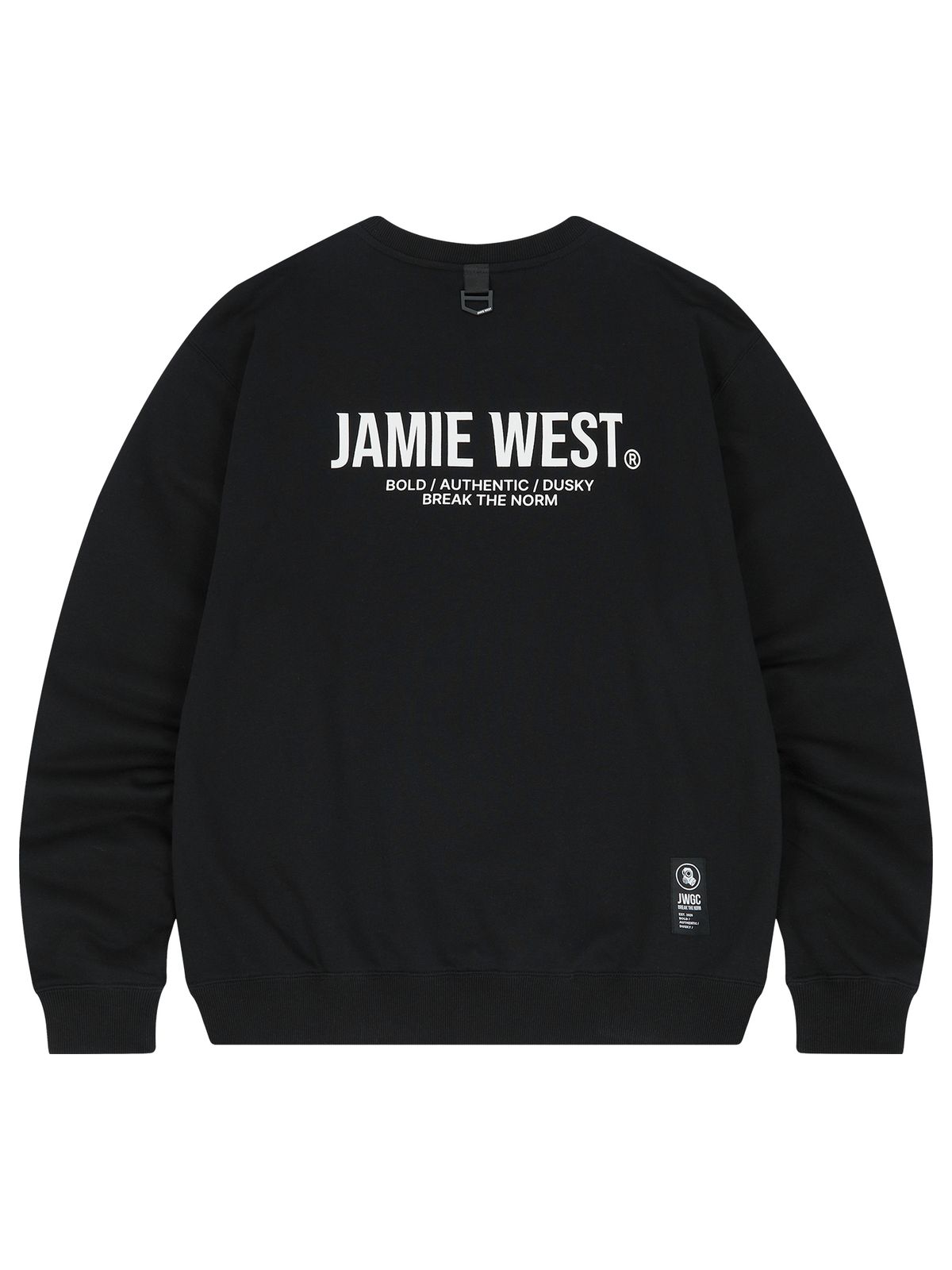 제이미웨스트(JAMIE WEST) JW 에센셜 스웻셔츠 (블랙)
