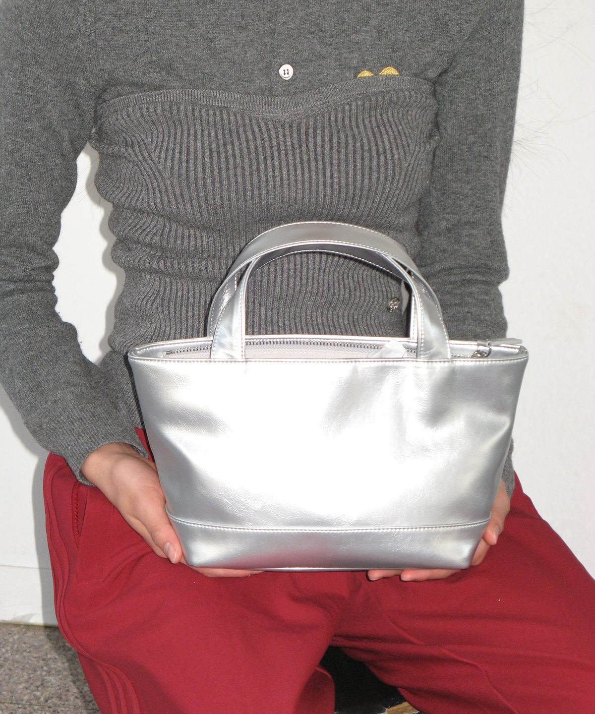 포테(POTE) 0001 Peasy Bag_Silver
