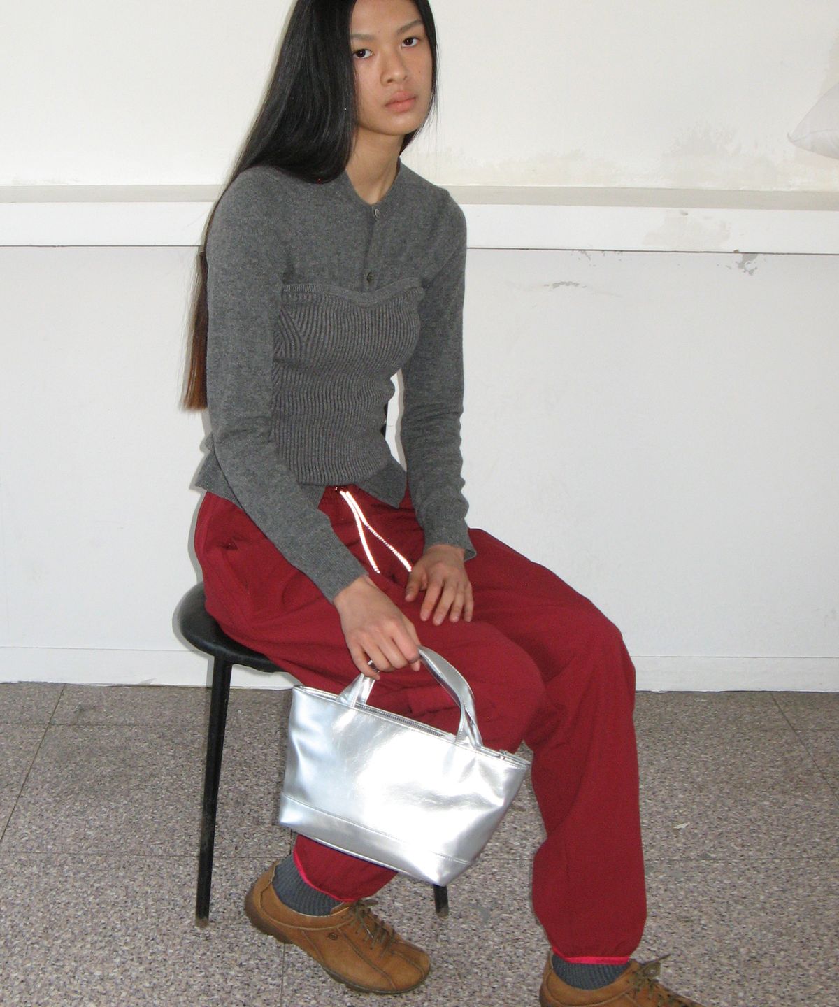 포테(POTE) 0001 Peasy Bag_Silver