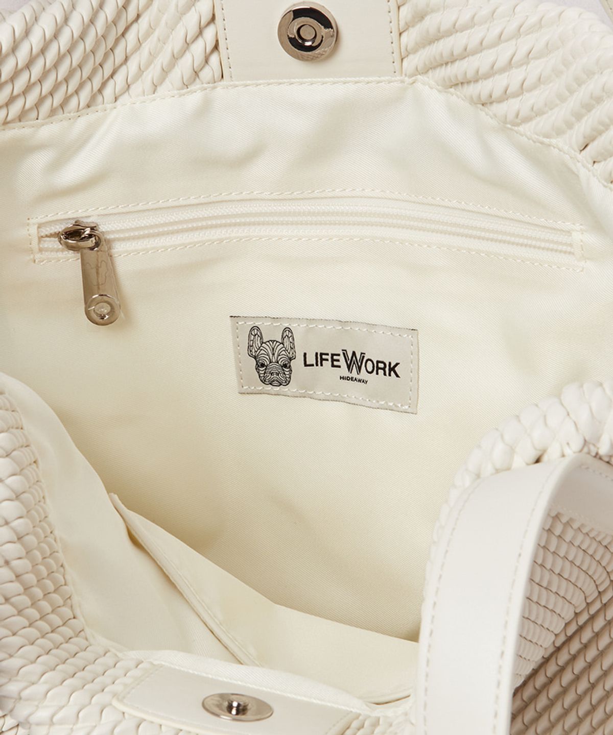 라이프워크(LIFEWORK) 여성) 슬리더 러브참 빅 토트백