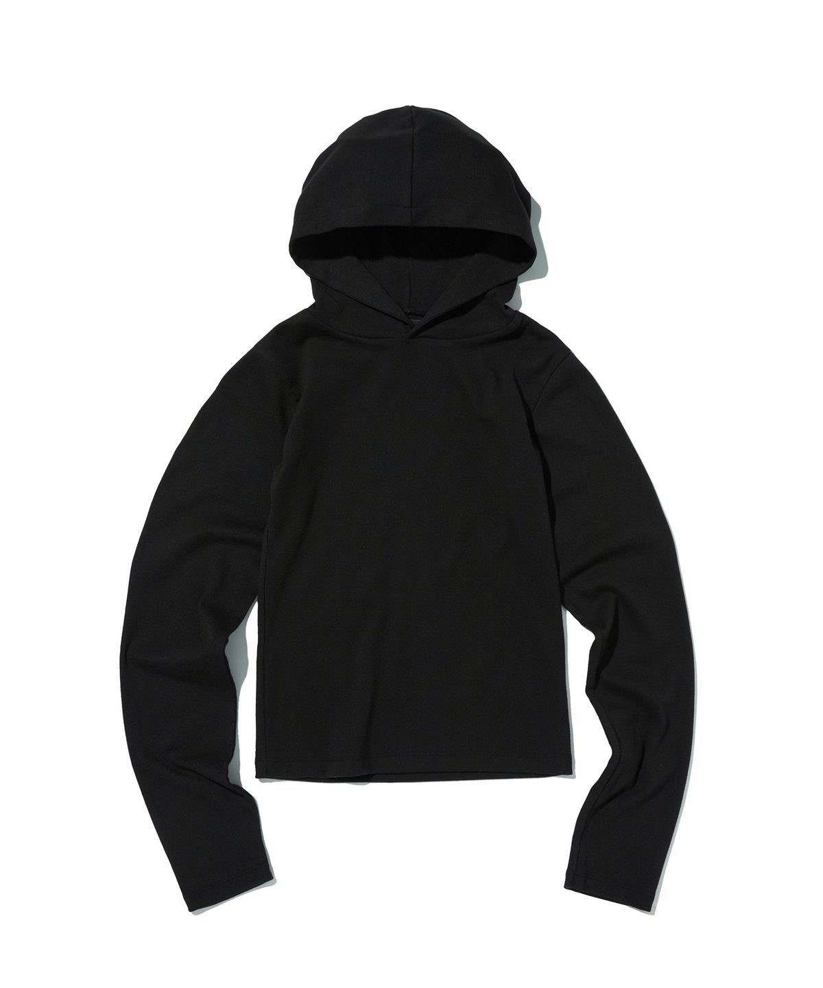 스웨이드(SUADE) LAYERED HOODIE [BLACK]