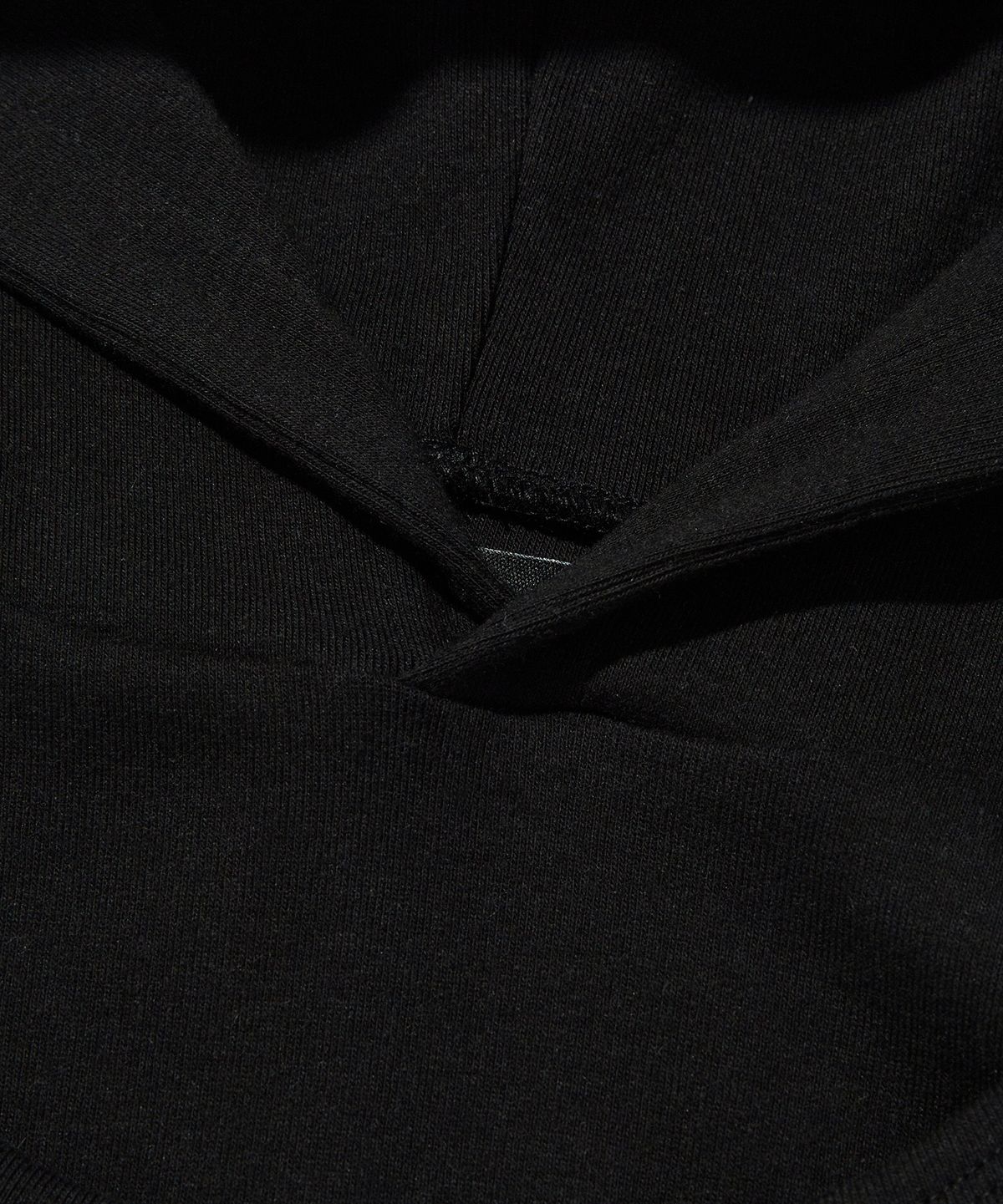 스웨이드(SUADE) LAYERED HOODIE [BLACK]