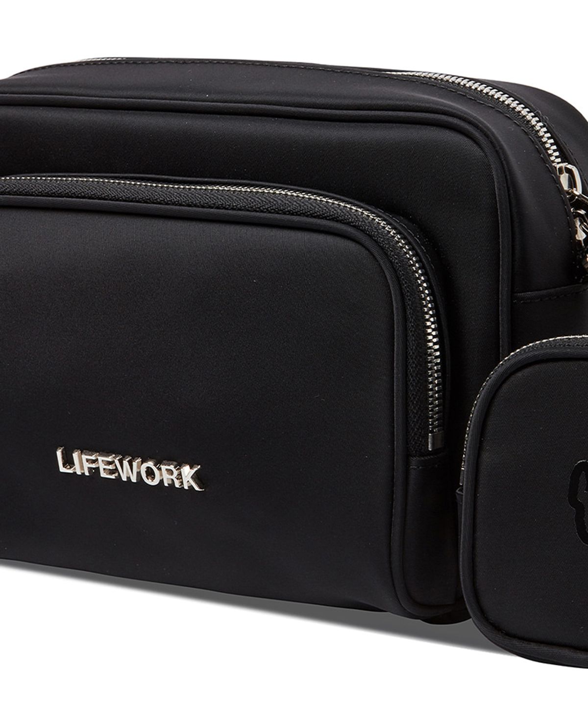 라이프워크(LIFEWORK) 금속 로고 카메라백