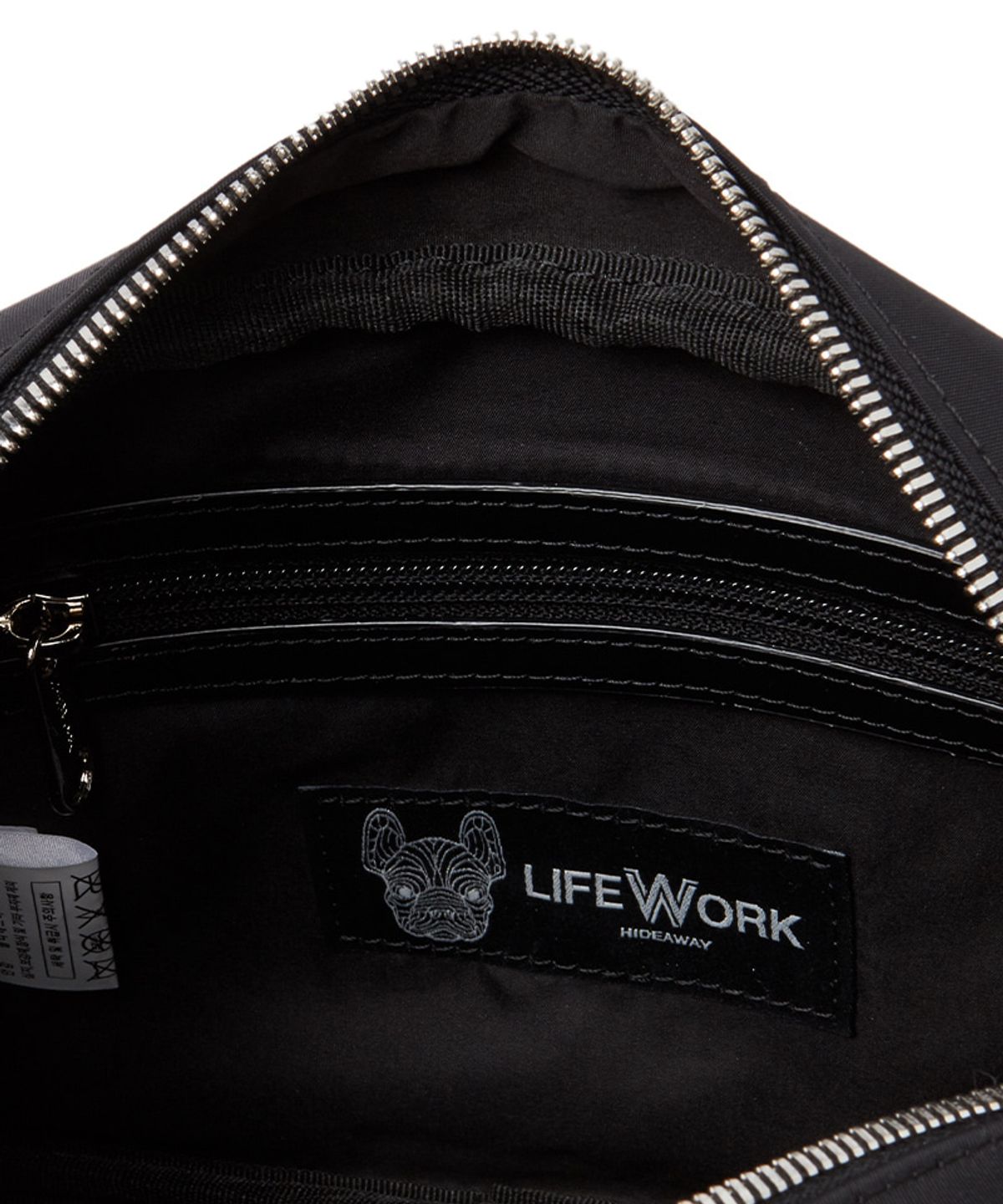 라이프워크(LIFEWORK) 금속 로고 카메라백