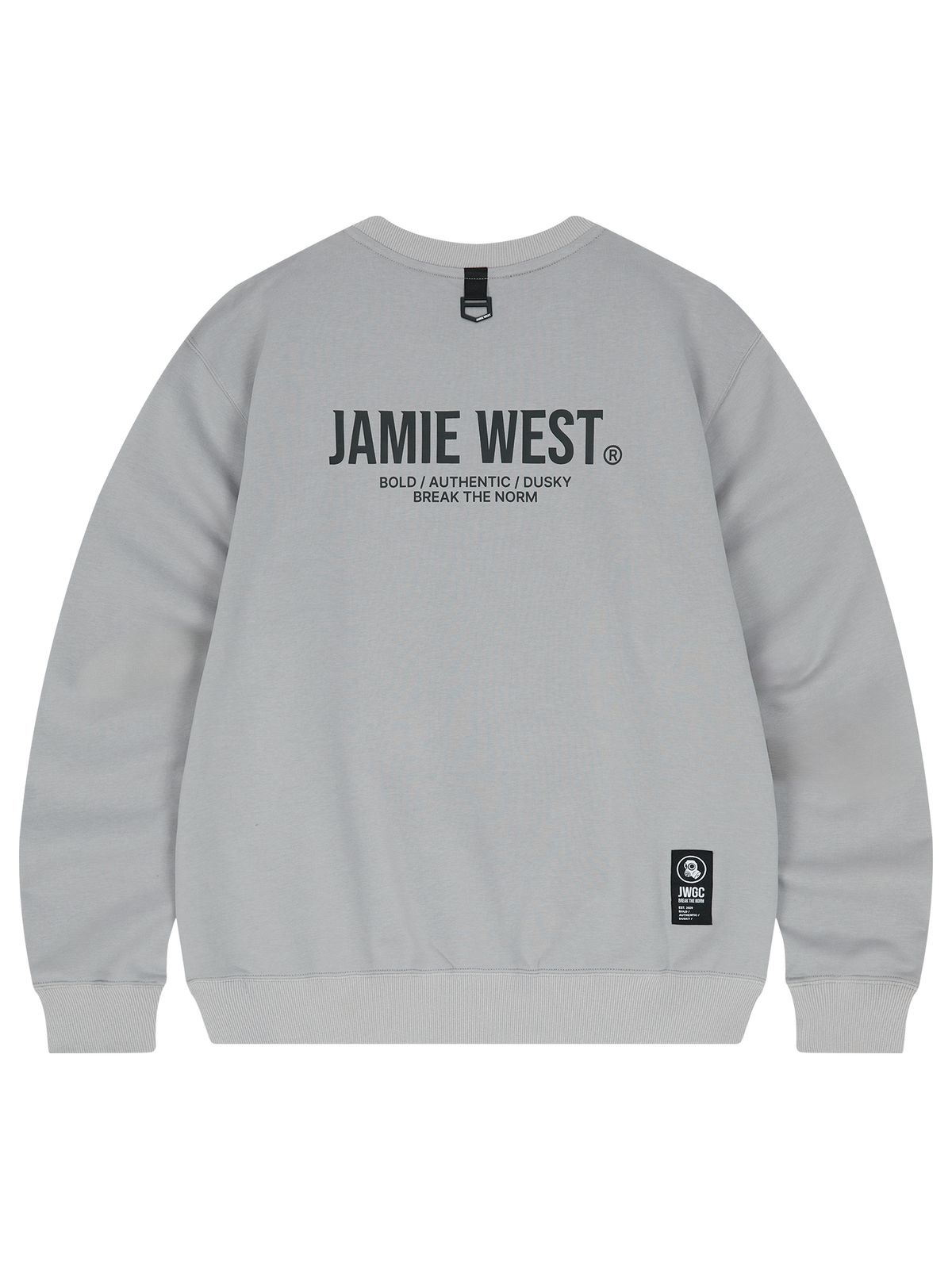 제이미웨스트(JAMIE WEST) JW 에센셜 스웻셔츠 (그레이)