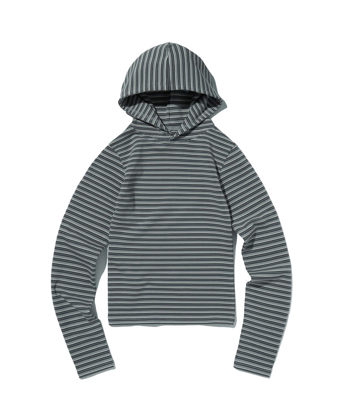 스웨이드(SUADE) LAYERED HOODIE [GRAY]