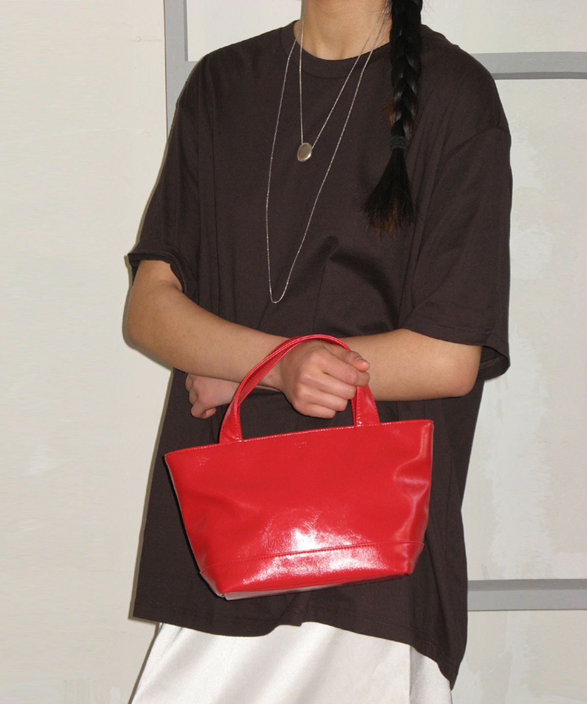 포테(POTE) [2차리오더:바로출고] 0001 Peasy Bag_Red