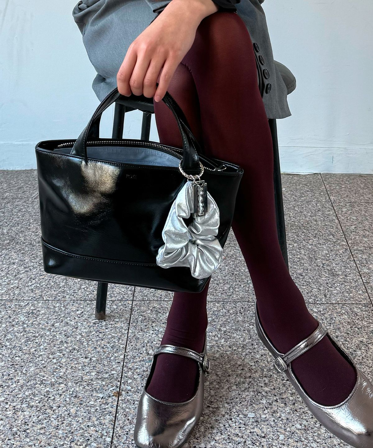 포테(POTE) [4차리오더:바로출고] 0001 Peasy Bag_Black