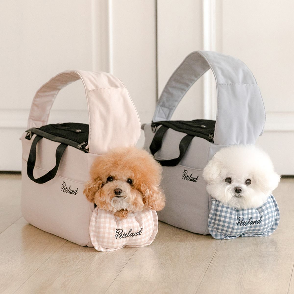 펫츠랜드(PETSLAND) 스너그슬링백 베이지/그레이 M/L