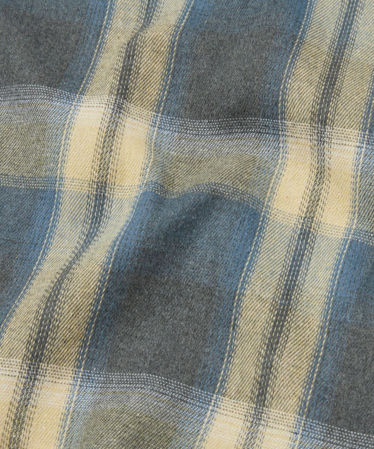 스웨이드(SUADE) PATTERN SHIRT [YELLOW BLUE]