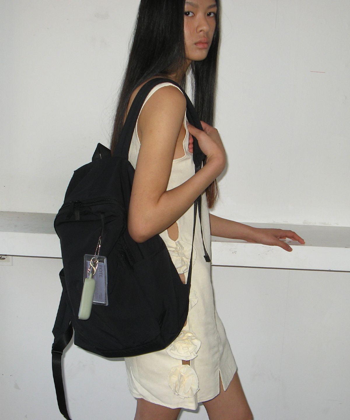 포테(POTE) [14차리오더:바로출고] 0002 HideSlot Classic Backpack_Black