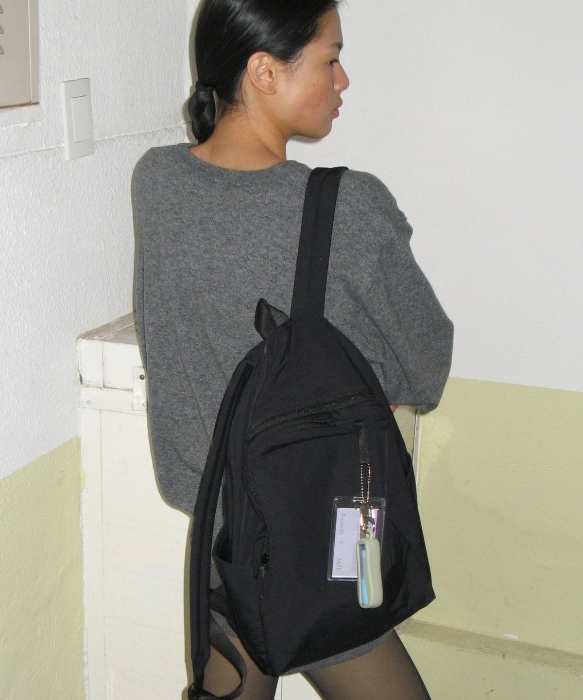 포테(POTE) [14차리오더:바로출고] 0002 HideSlot Classic Backpack_Black