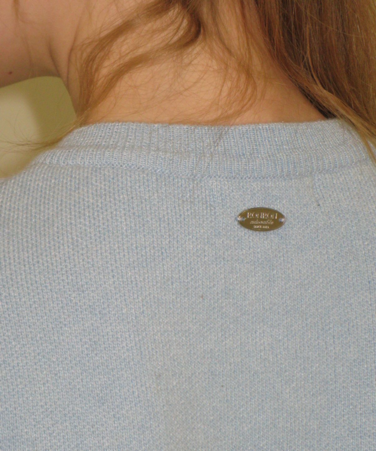 론론(RONRON) BUTTON UP KNIT CARDIGAN SOFT BLUE