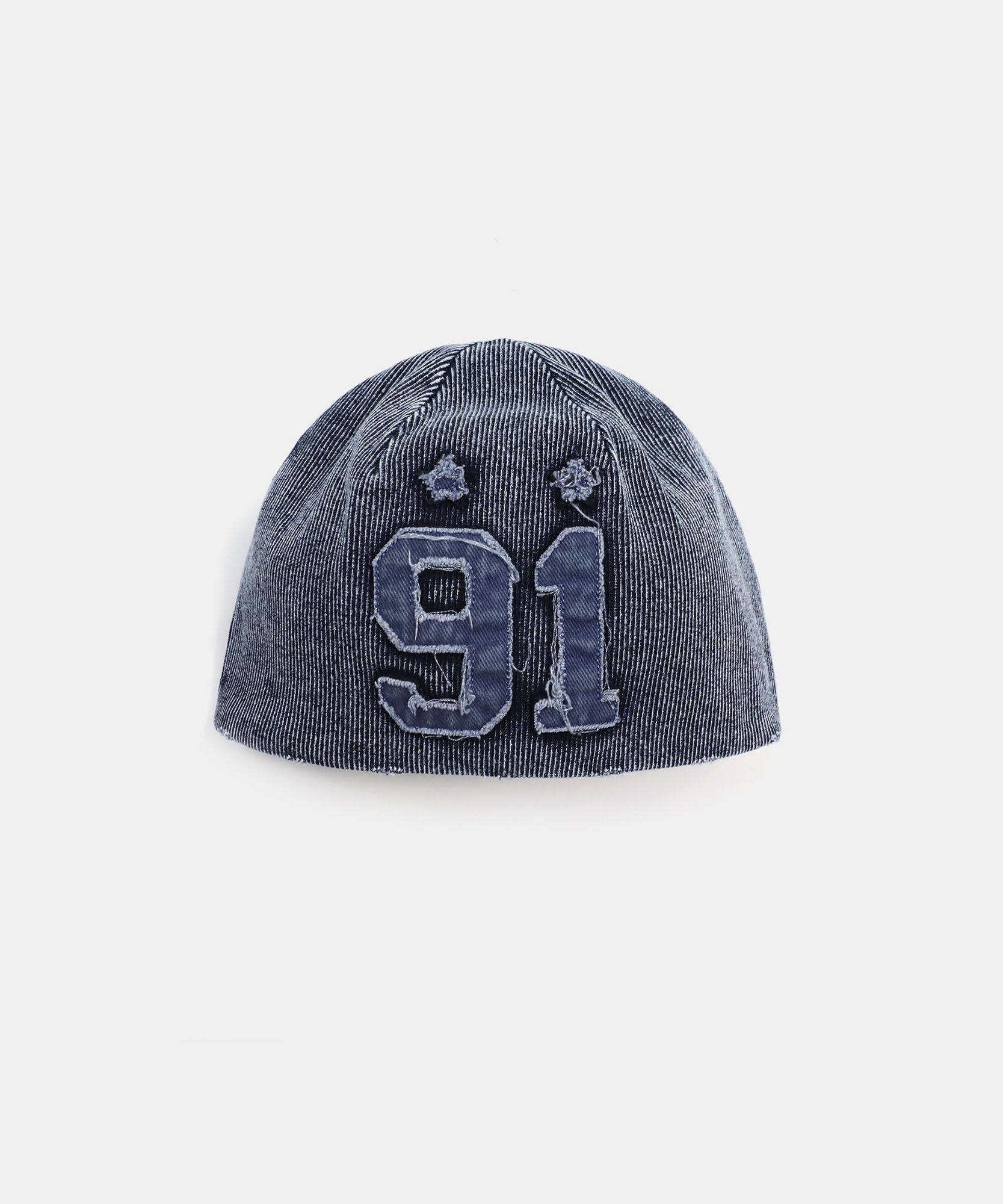 ◆BADBLOOD◆ Rusty Denim Beanie Blue w-hat25-001 MUSINSA | BADBLOOD Rusty Denim Beanie - Blue