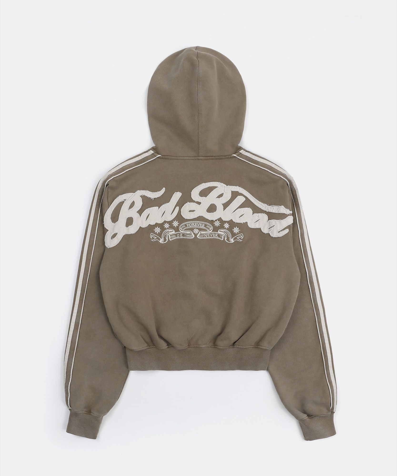 ジャケット・アウター BADBLOOD Knit Hood Zip Up Large Fit MUSINSA | BADBLOOD Classic Logo Hooded Zip-Up - Red
