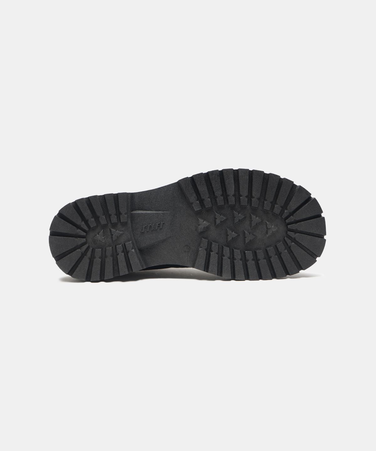 식스핏(6FT) [미누의코디 x 식스핏] BOLD TOE DERBY (DENIM) - BLACK