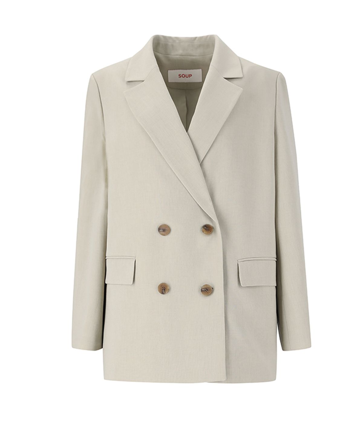 숲(SOUP) 더블버튼 루즈핏 재킷(SZ3JK34)