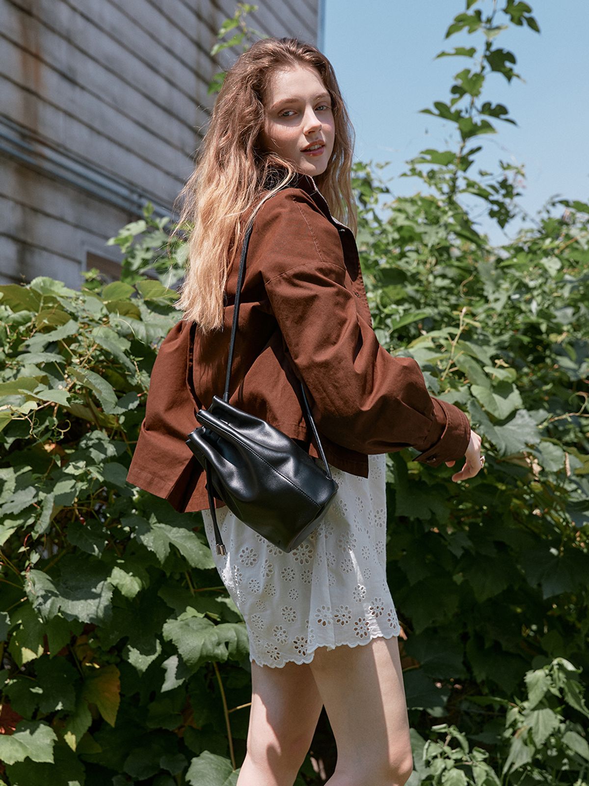르니나(LENINA) AIDEN mini backpack_BLACK