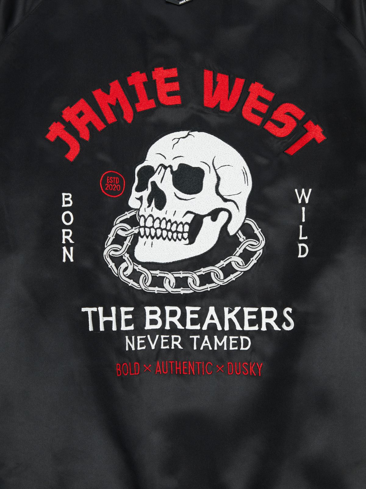 제이미웨스트(JAMIE WEST) 브레이커스 리버서블 수베니어 자켓 (블랙)