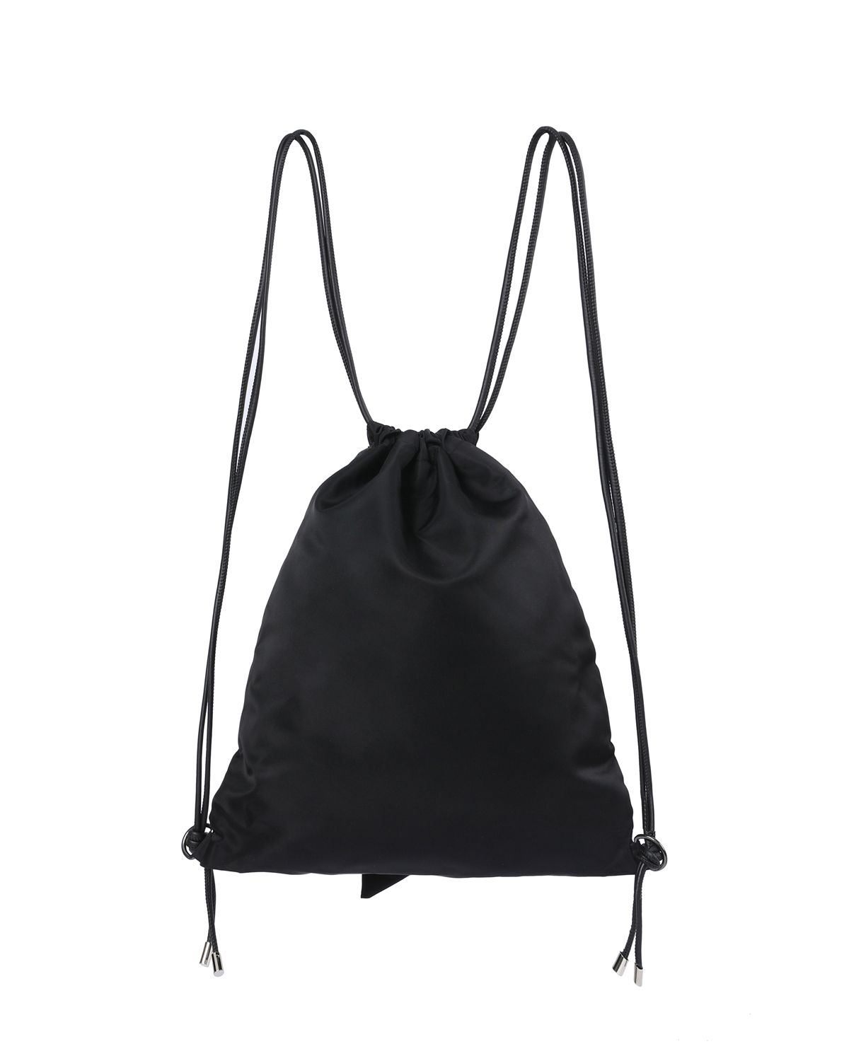 미세키서울(MISEKI SEOUL) Tie-up drawstring bag BLACK
