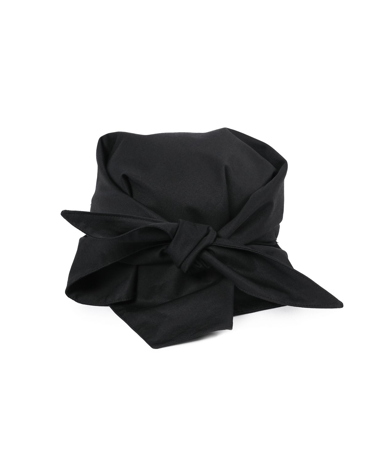 미세키서울(MISEKI SEOUL) Tie-up scarf bandana cap BLACK