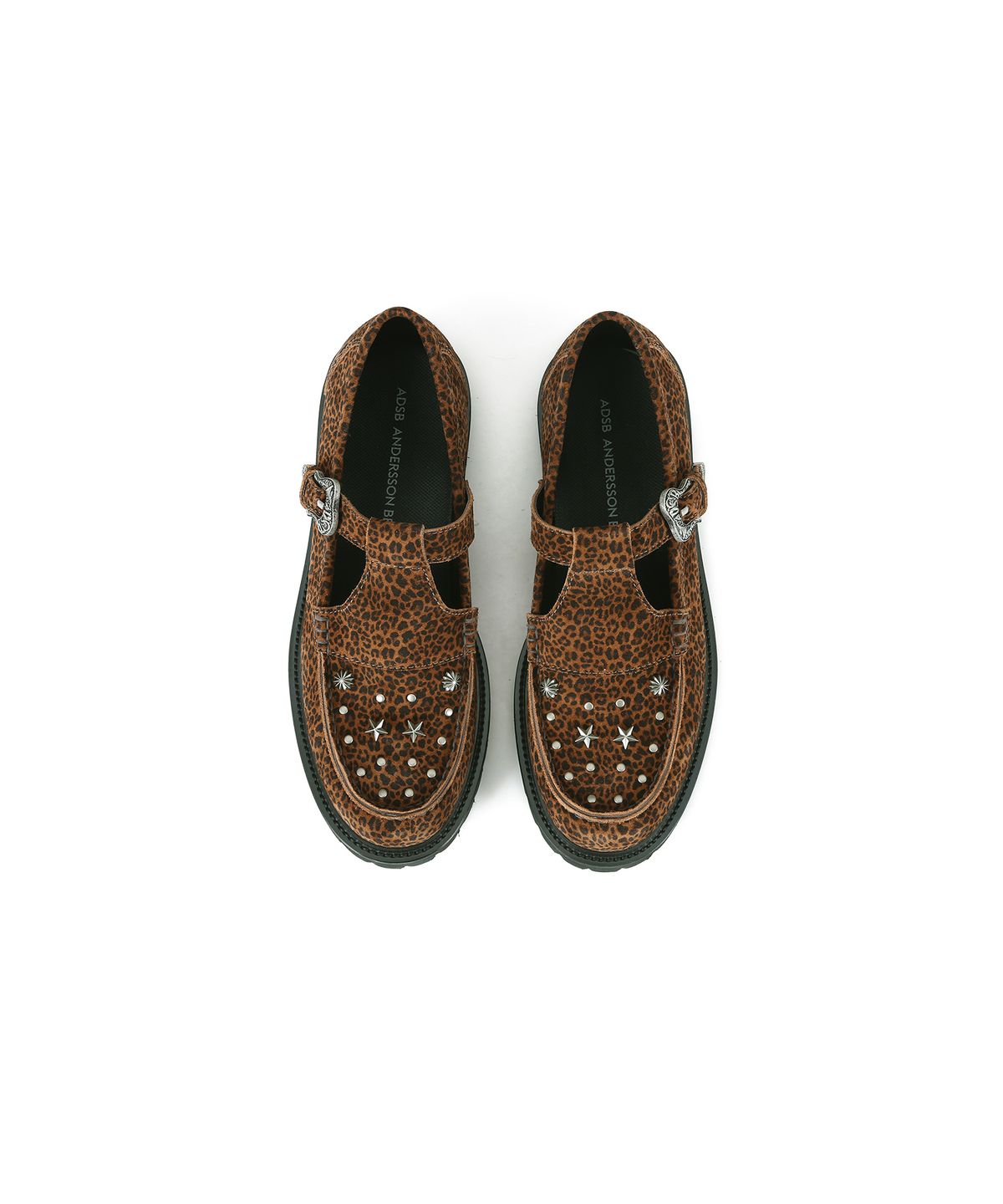 앤더슨벨(ADSB ANDERSSON BELL) 유니섹스 웨스턴 메리제인 로퍼 aaa465u(LEOPARD/BROWN)