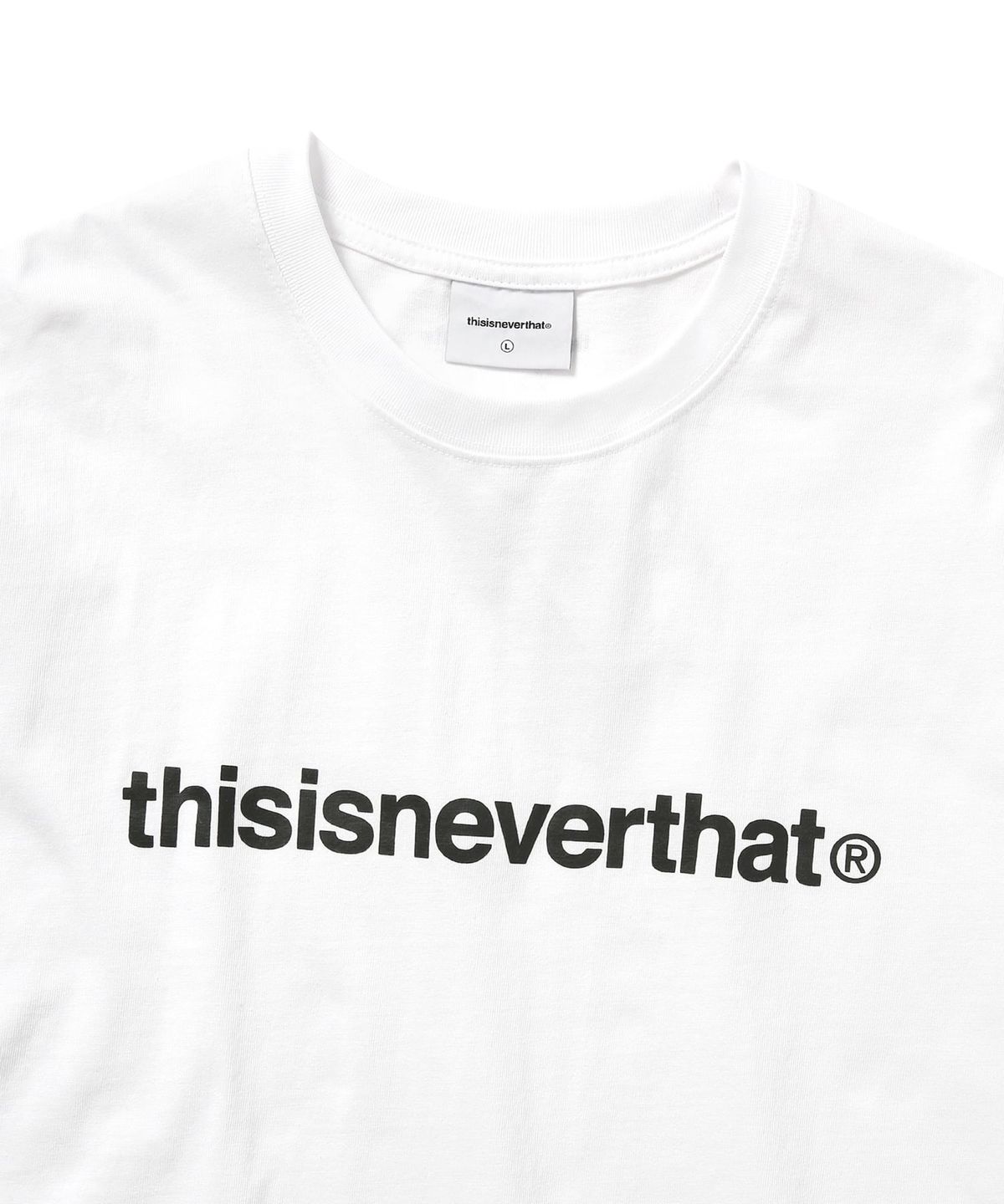 디스이즈네버댓(THISISNEVERTHAT) T-Logo Tee White