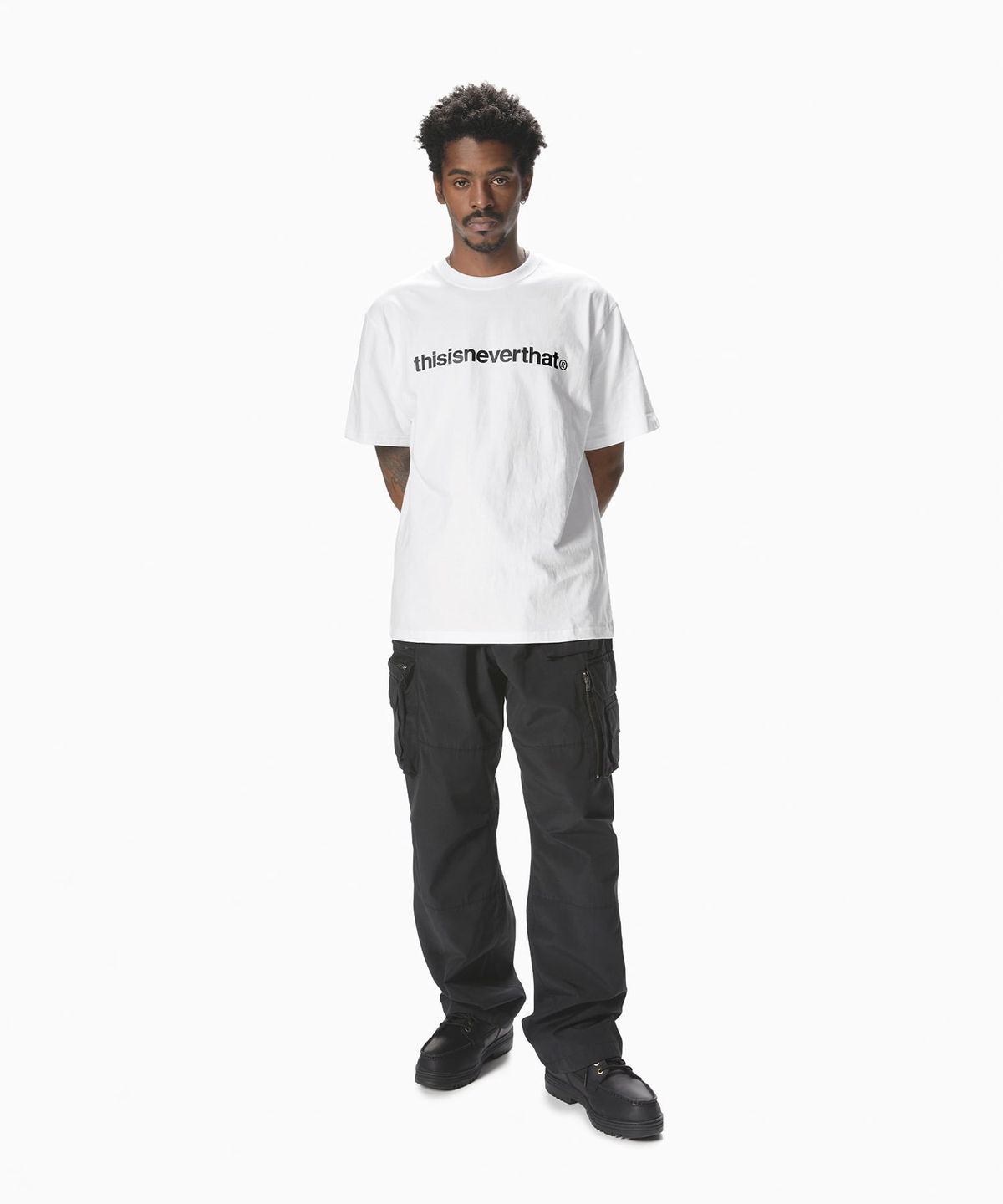 디스이즈네버댓(THISISNEVERTHAT) T-Logo Tee White