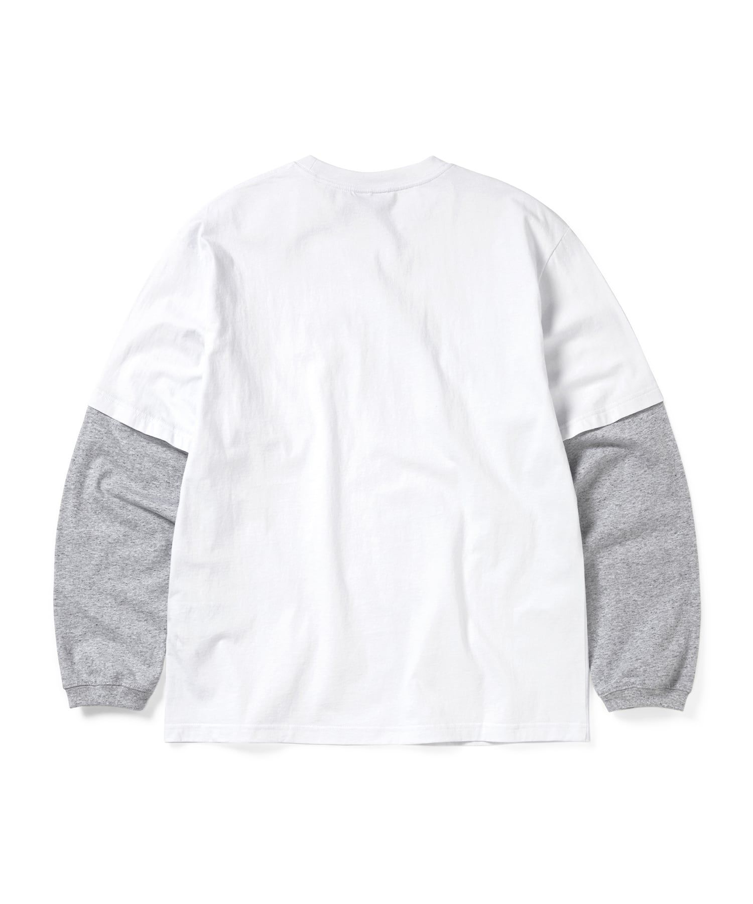【THISISNEVERTHAT】Layered L/S Tee White MUSINSA | thisisneverthat® Layered L/S Tee White