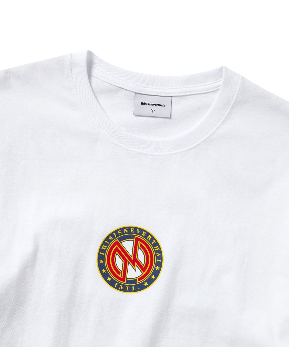 디스이즈네버댓(THISISNEVERTHAT) Monogram L/S Tee White