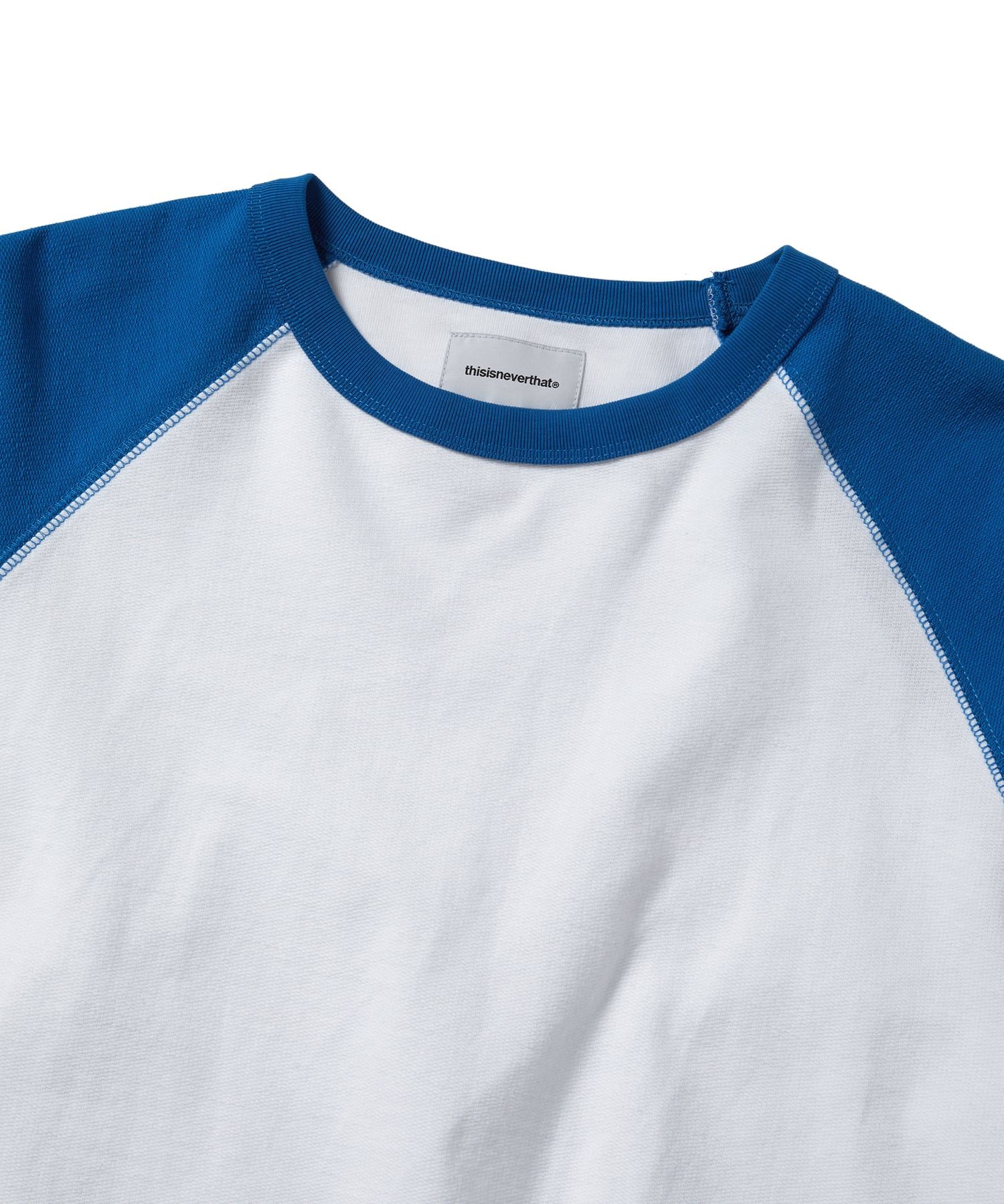 さらに100円引き◆thisisneverthat◆Inside Out Raglan Crewneck MUSINSA | thisisneverthat® Inside Out Raglan Crewneck Blue