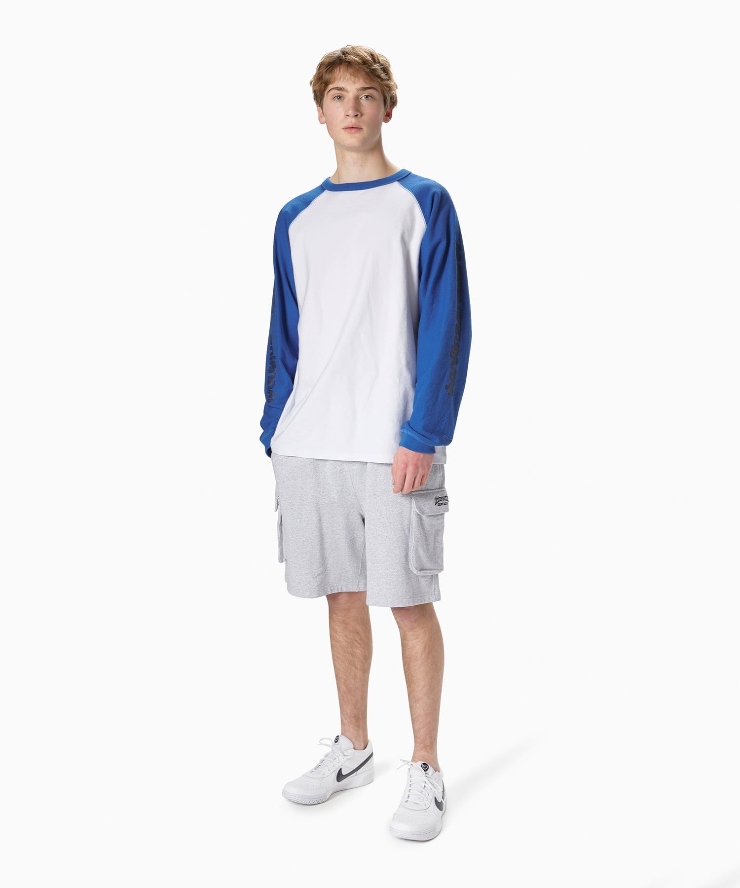 【THISISNEVERTHAT】Inside Out Raglan Crewneck Blue MUSINSA | thisisneverthat® Inside Out Raglan Crewneck Blue