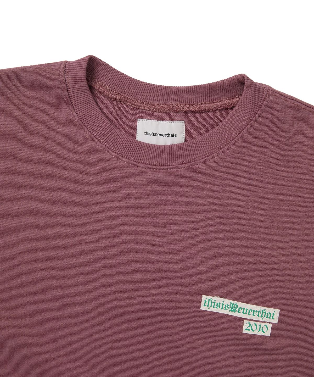 디스이즈네버댓(THISISNEVERTHAT) Lion 2010 Crewneck Fuchsia