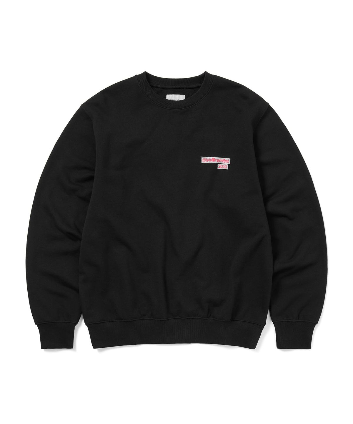 디스이즈네버댓(THISISNEVERTHAT) Lion 2010 Crewneck Black