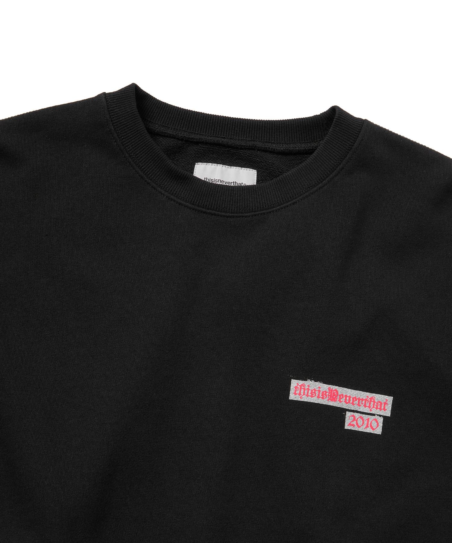 MUSINSA公式 | thisisneverthat® Lion 2010 Crewneck Black