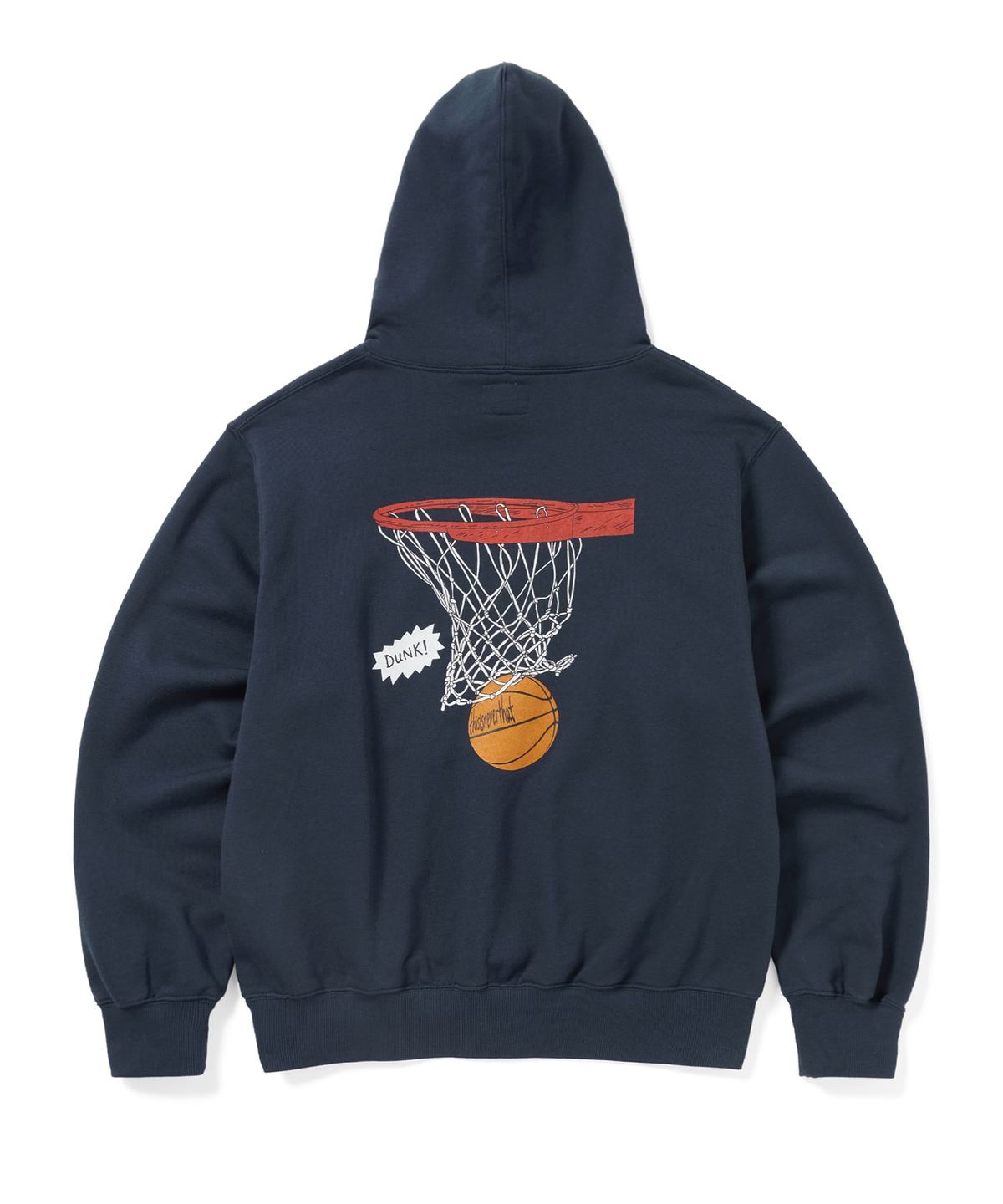 디스이즈네버댓(THISISNEVERTHAT) Dunk Hoop Hoodie Navy