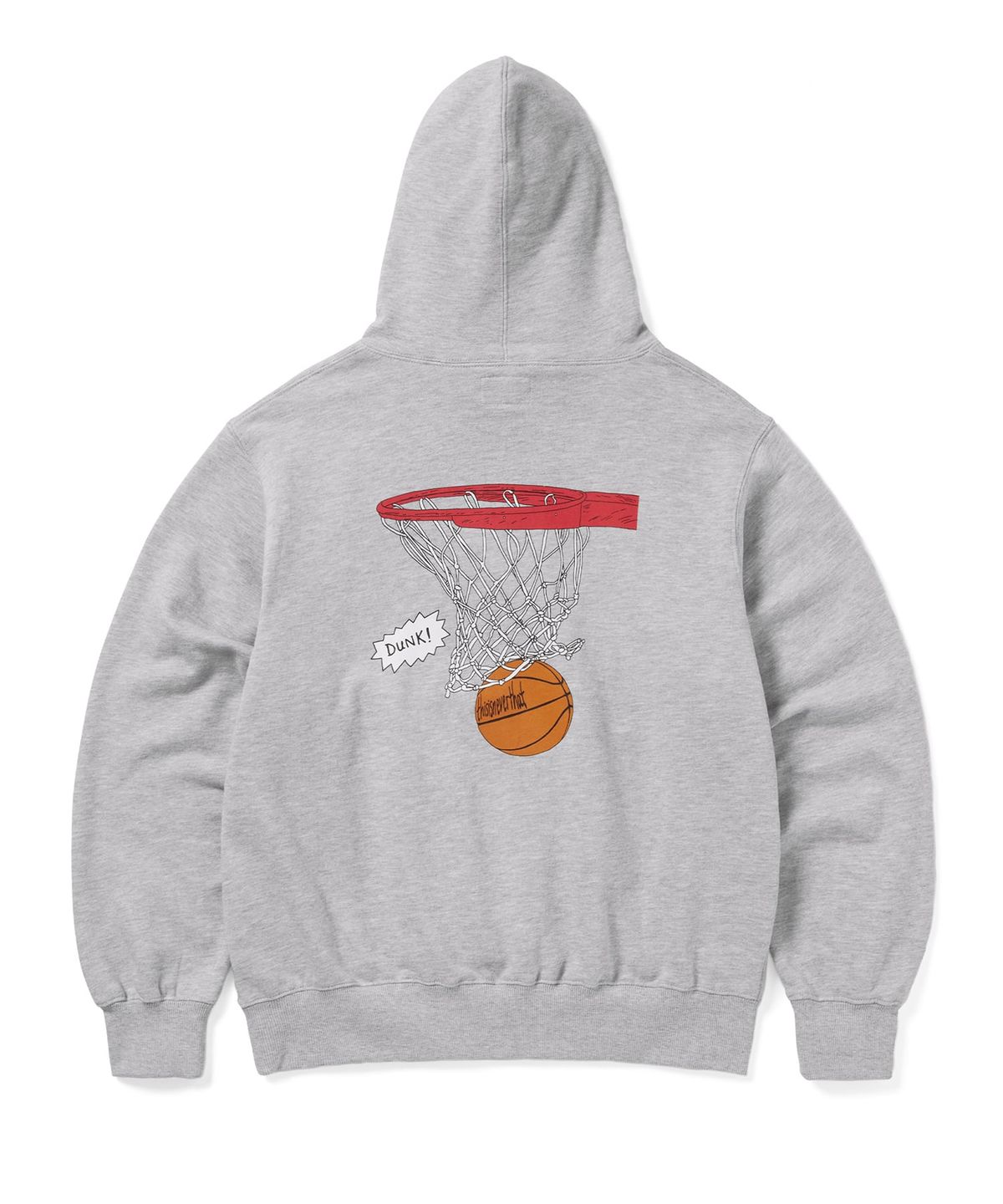 디스이즈네버댓(THISISNEVERTHAT) Dunk Hoop Hoodie Heather Grey